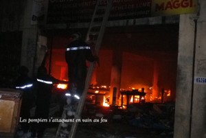 Article : Série d’incendies au Togo. Après Vodougbé d’Aného, les deux grands marchés Kara et Lomé ravagés